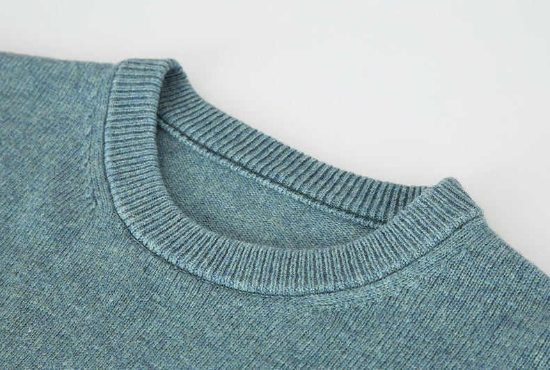 Color-Blocked Wool Sweater