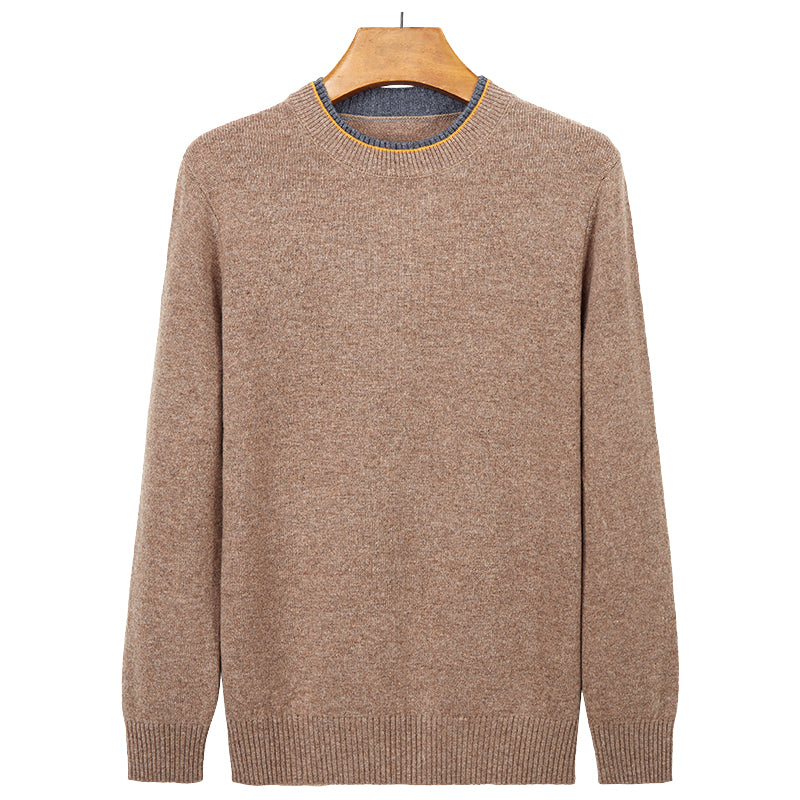 Double-Neck Wool Sweater