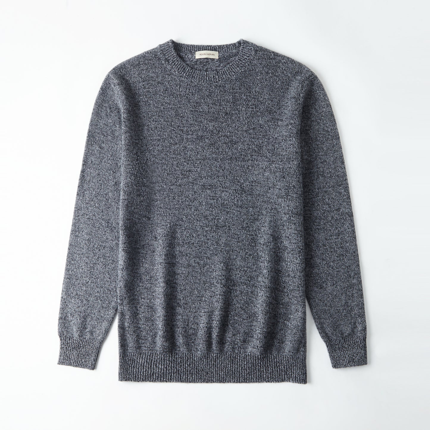 round-neck cashmere sweater