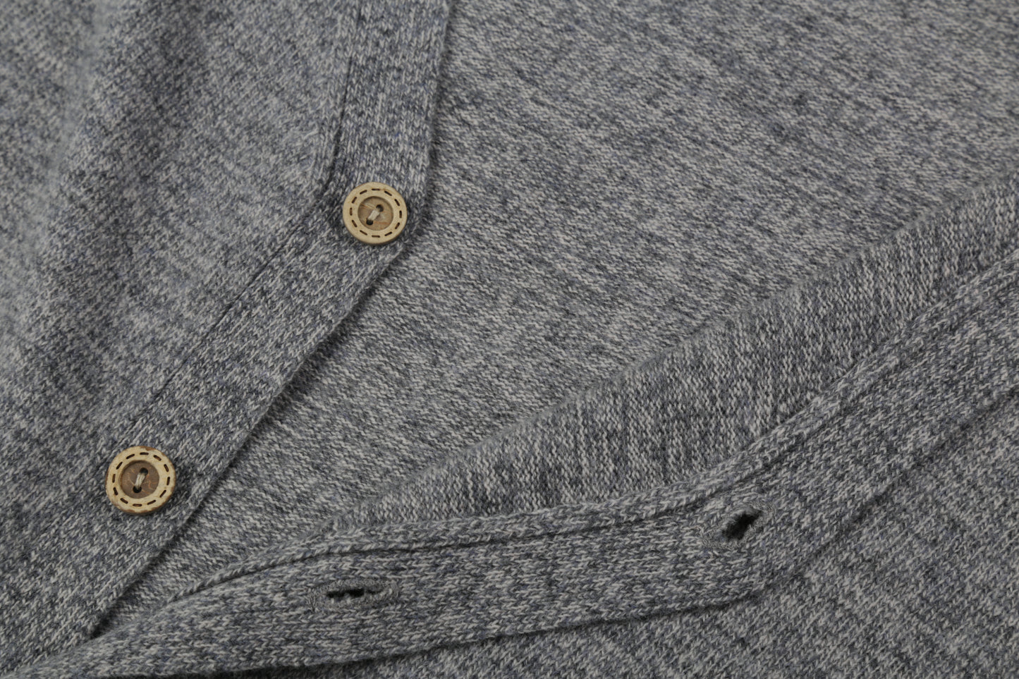 camel V-neck cardigan